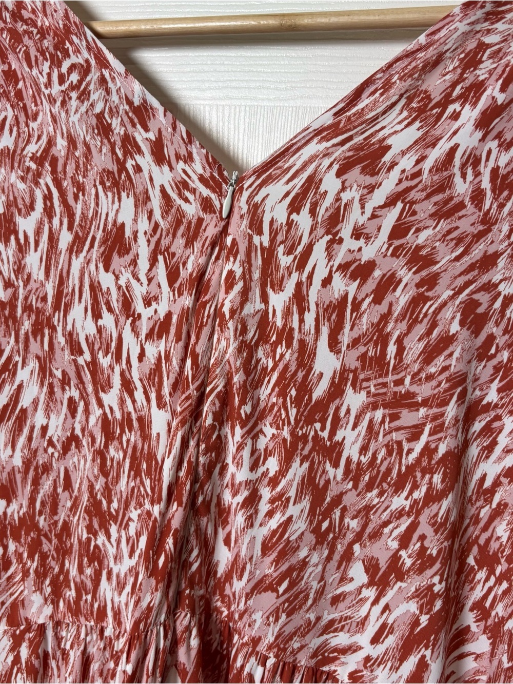 Maggy London Maxi Dress Size 16W Sleeveless A-Line Flowy Resort Vacation Pockets - Picture 6 of 13